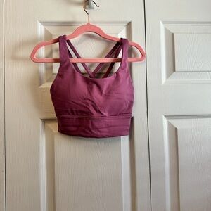 Lululemon Athletica Berry Strappy Sports Bra
